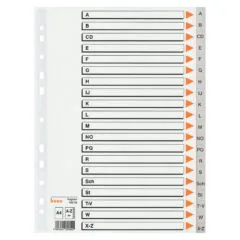 bene Ordnerregister Vollformat A-Z DIN A4