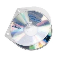 VELOFLEX 1er CD-/DVD-Hüllen VELOBOX transparent, 10 St.