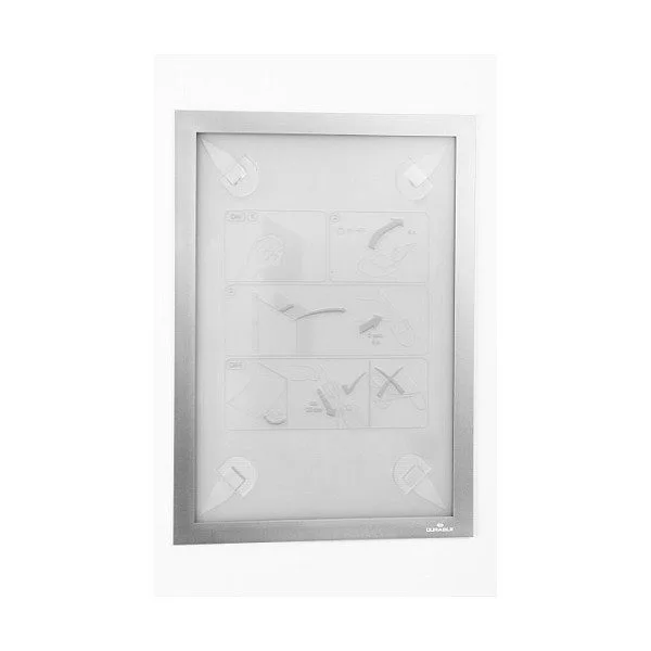 DURABLE Magnetrahmen selbstklebend A4 silber — image 1