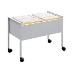 DURABLE Eco Hängemappenwagen 100 Duo silber