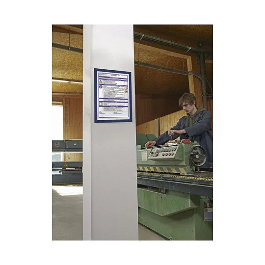 DURABLE Inforahmen Duraframe A4 selbstklebend 2 St dklblau — image 2