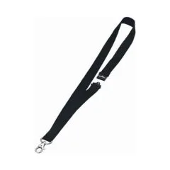 DURABLE Textilband Sicherheitsverschl. 44x20mm 10erPck schw