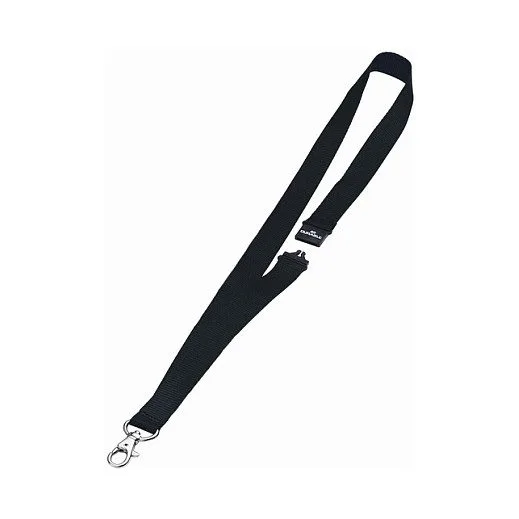 DURABLE Textilband Sicherheitsverschl. 44x20mm 10erPck schw — image 1