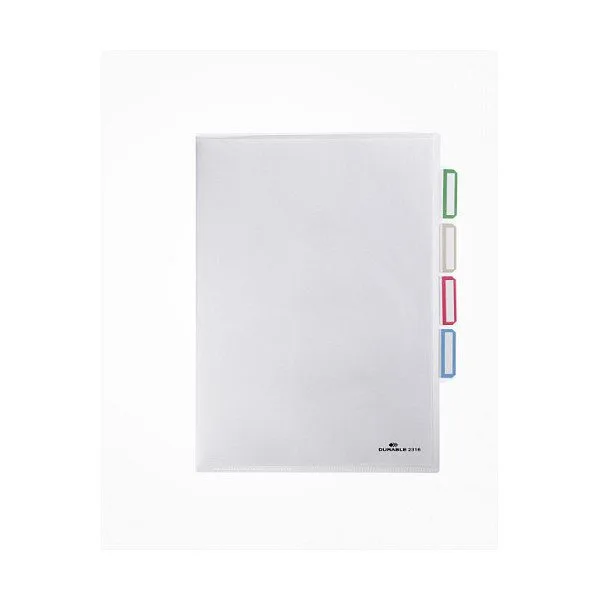 DURABLE Organisationshüllen DIN A4 0.16 mm transparent — image 2