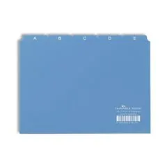 DURABLE Leitregister A5 5/5-tlg. A-Z geprägt - blau