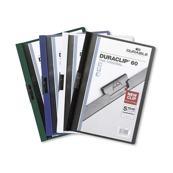 DURABLE Klemmhefter Duraclip DIN A4 schwarz — image 2