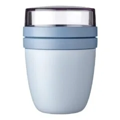 MEPAL Speisebehälter Ellipse nordic blue 0,5 + 0,2 l