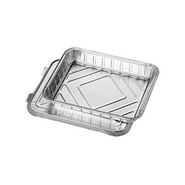 PAPSTAR Aluschalen mit Deckel 930 ml silber — image 1