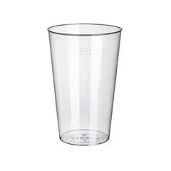 STARPAK Einweg-Trinkbecher 9 cm 0,4 l glasklar