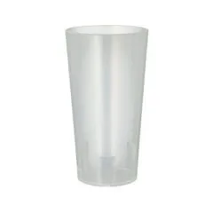 PAPSTAR Mehrweg-Trinkbecher 7.5 cm 0,4 l transparent