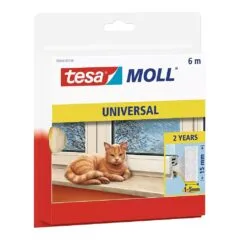 tesa Dichtungsbänder Universal 15 mm x 6 m weiß