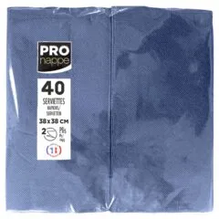 PROnappe Servietten 38,0 x 38,0 cm marineblau