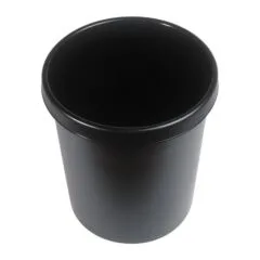 helit Papierkorb 30,0 l schwarz