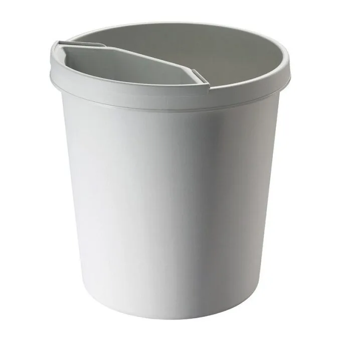 helit Papierkorb 18,0 l lichtgrau — image 2