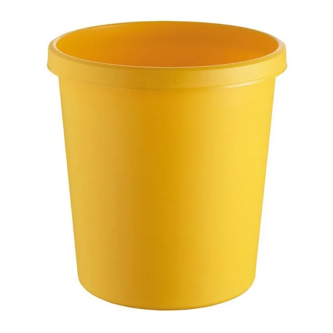 helit Papierkorb 18,0 l gelb — image 1