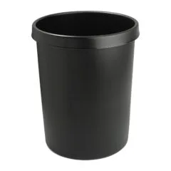 helit Papierkorb 45,0 l schwarz