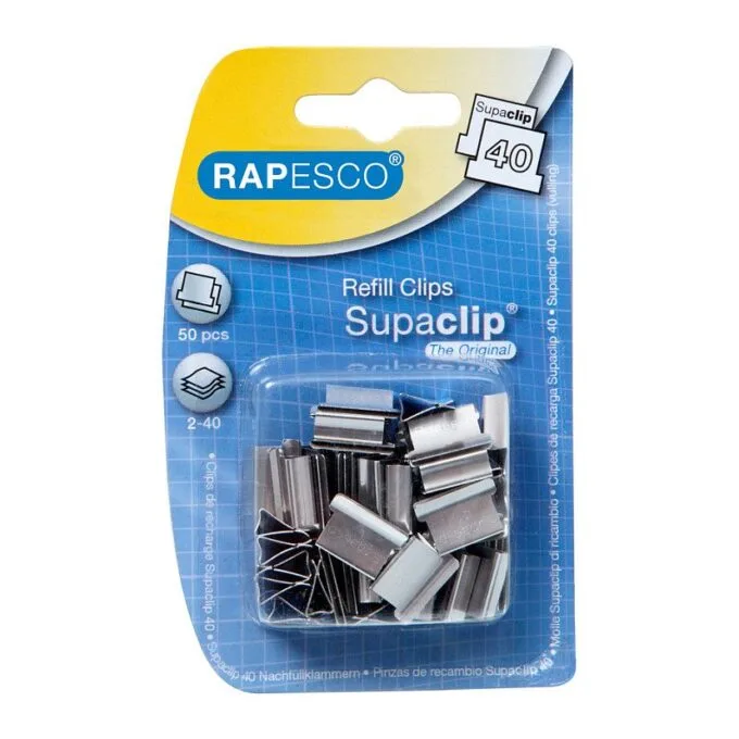 RAPESCO® Supaclips silber — image 2
