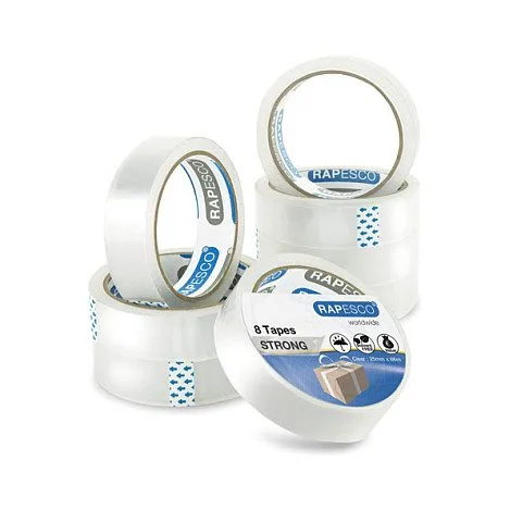 RAPESCO® Klebefilm 25,5 x 66,0 (mm x m) transparent — image 1