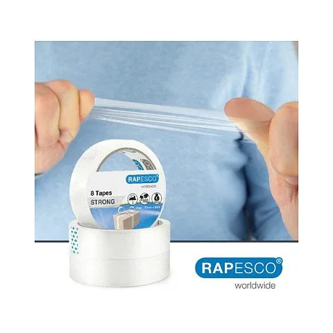 RAPESCO® Klebefilm 25,5 x 66,0 (mm x m) transparent — image 3