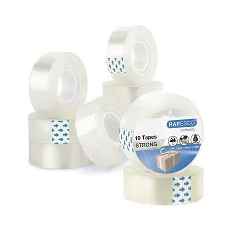 RAPESCO® Klebefilm 19,0 x 33,0 (mm x m) transparent — image 1