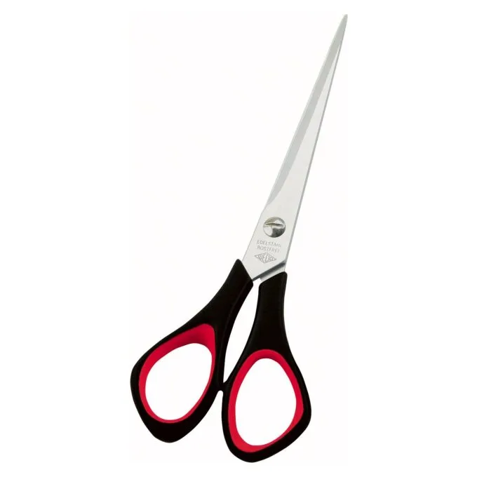 WEDO Linkshänder-Papierschere 16,0 cm - schwarz/rot — image 2