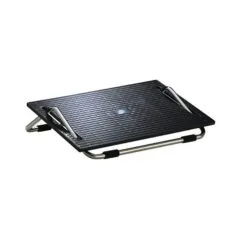 WEDO Fußstütze Ergoswing Stahl, ABS-Kunststoff schwarz, chrom