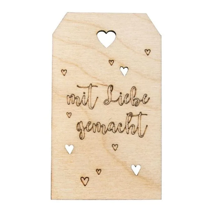 Rayher Geschenkanhänger braun — image 1