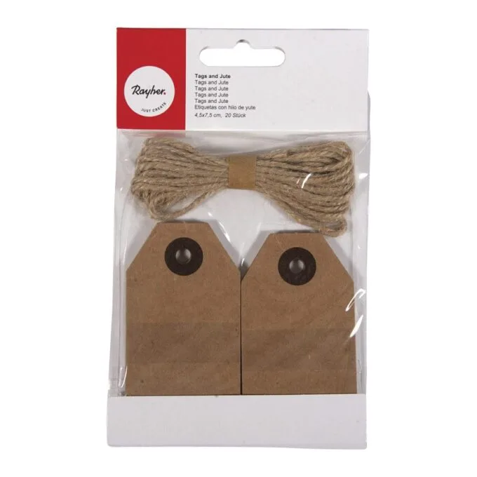 Rayher Geschenkanhänger braun — image 2