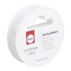 Rayher Perlonfaden 0.35 mm x 50 m transparent