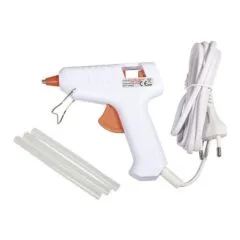 Rayher Mini mit Niedrigtemperatur Heißklebepistole weiß