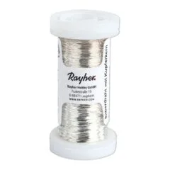Rayher Basteldraht silber 0.3 mm x 100 m