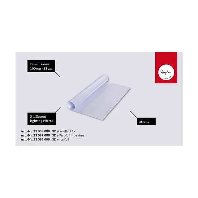 Rayher Bastelfolien 3D-Sterneffekt-Folie — image 2
