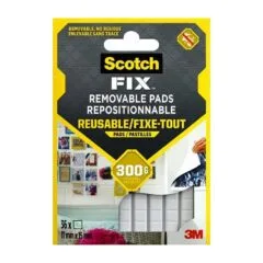 Scotch FIX™ doppelseitige Klebepads, 36 Stück