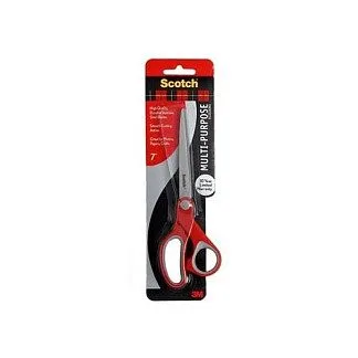 Scotch Papierschere 1428 rot-grau, 18 cm — image 1