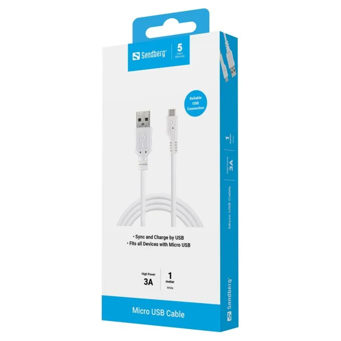 Micro USB Sync Ladekabel 1m — image 3