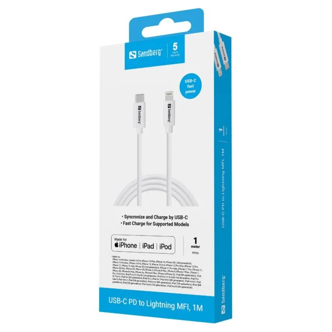 USB-C PD to Lightning MFI 1M — image 3