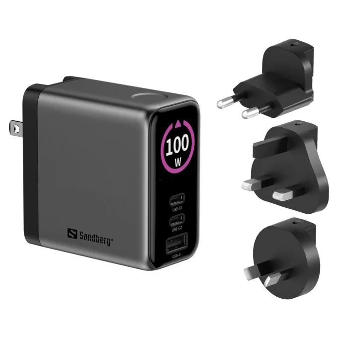 SANDBERG Travel Charger PD100W Display — image 1