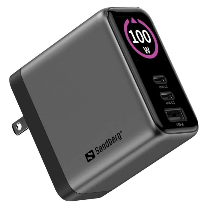 SANDBERG Travel Charger PD100W Display — image 2