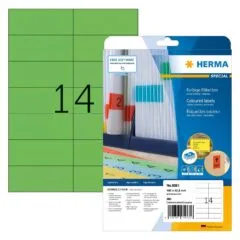 HERMA Etiketten 5061 grün 105,0 x 42,3 mm