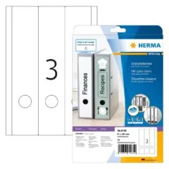 HERMA Ordneretiketten 5135 weiß - 75 Stück