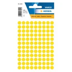 HERMA Klebepunkte Ø 8,0 mm gelb