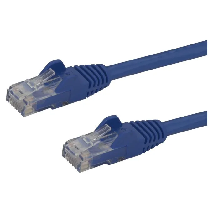 Cat6 Patch Cable with Snagless RJ45 Connectors - 1m Blue — image 1