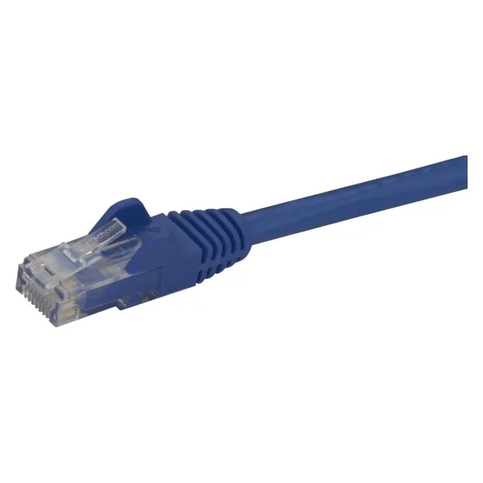 Cat6 Patch Cable with Snagless RJ45 Connectors - 1m Blue — image 2