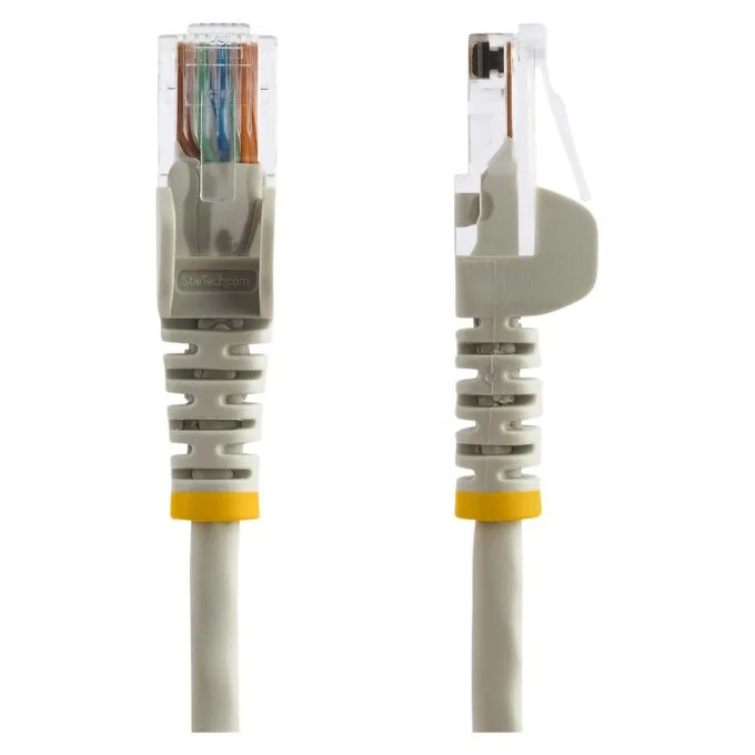 Cat5e Patch Cable with Snagless RJ45 Connectors - 5 m. Grey — image 2