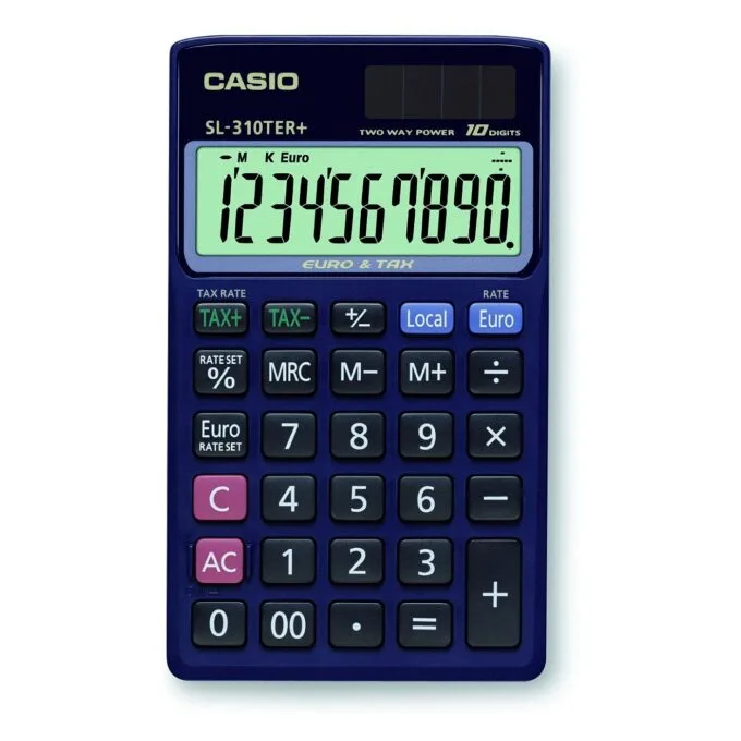 Casio SL-310TER+ - Pocket calculator - 10 digits — image 1