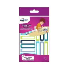 AVERY Zweckform Stiftetiketten blau, grün 50x10
