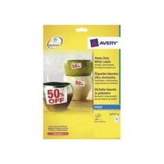 AVERY Zweckform wetterfeste Folienetiketten 63,5 x 33,9 mm