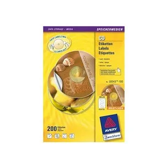 AVERY Zweckform CD-Etiketten ClassicSize — image 1