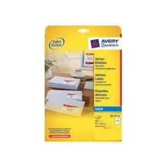 AVERY Zweckform Adressetiketten J8177-25 weiß 99,1 x 42,3 mm