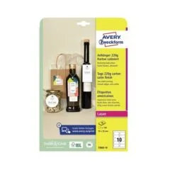 AVERY Zweckform Hängeetiketten 90,0 x 50,0 mm